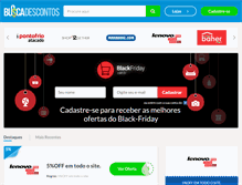 Tablet Screenshot of buscadescontos.com.br